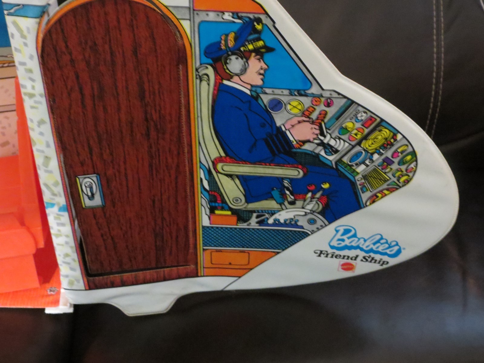 Vintage 1970's Barbie Friendship United Airlines Airplane Mattel