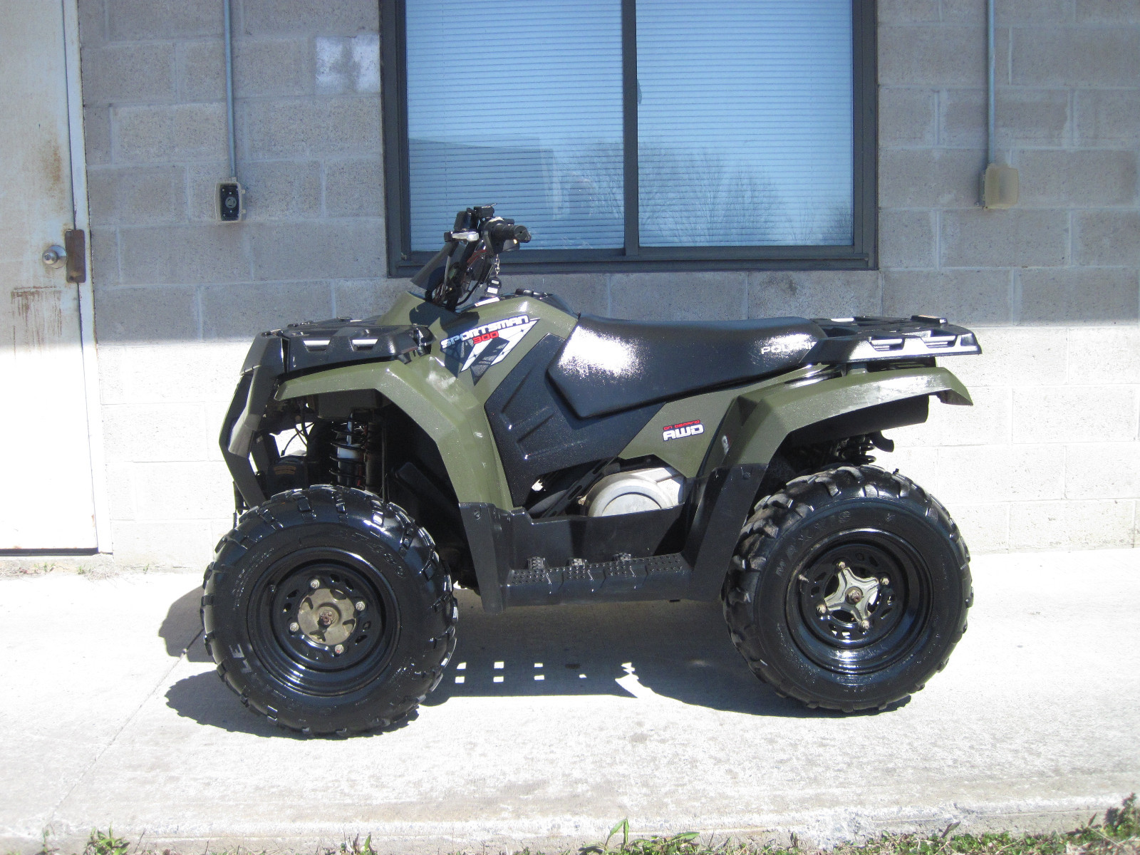 2009 POLARIS SPORTSMAN 300 4X4 1800 MI CHEAP SHIPPING XP ATV Hawkeye ATV HO QUAD