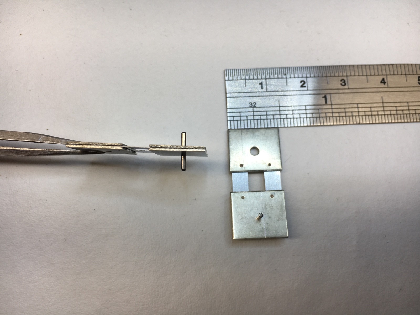 Clock Pendulum Suspension spring set of 2 size 1/2" x 1" 