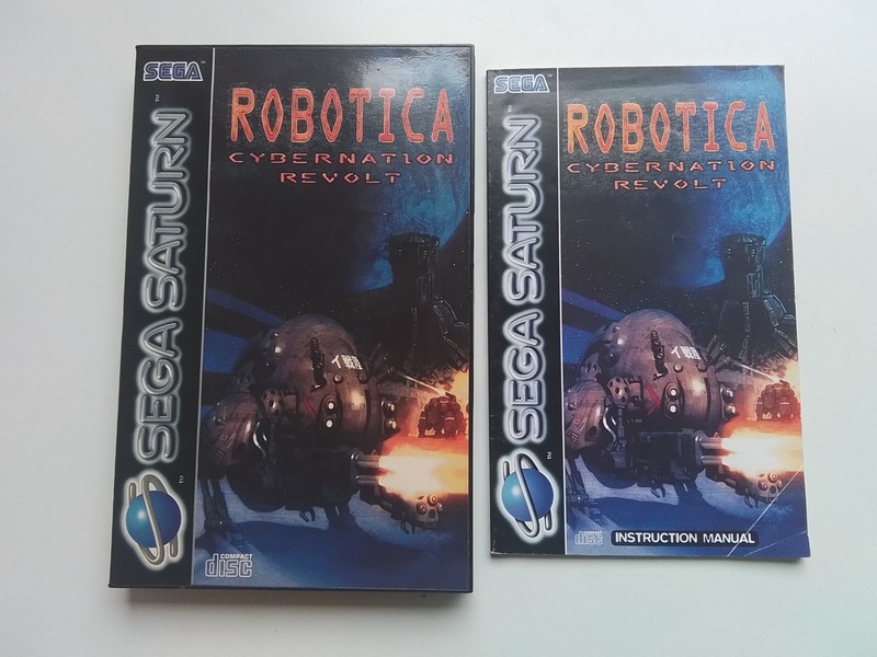 Robotica Cybernation Revolt Complet Sur Sega Saturn !!!!