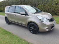 2013 Nissan Note 1.4 N-Tec+ 5dr Hatchback Petrol Manual