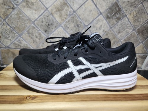 Asics Mens Patriot 12 1011A823 Black Running Shoes Sneakers Size 12 | eBay