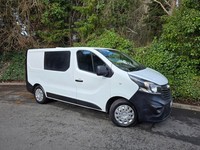 2014 64 VAUXHALL VIVARO 1.6 CDTI 2900 SWB CREW CAB VAN DIESEL 1 OWNER EX POLICE