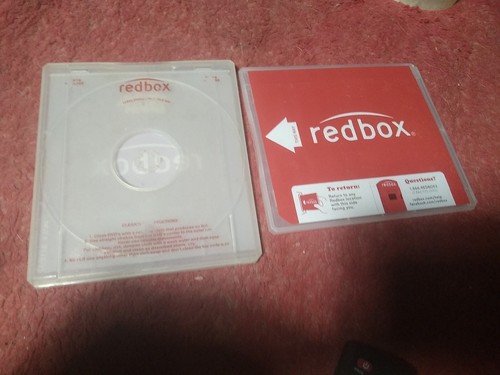 Lot of 18 Empty Redbox CD/DVD/Blu-ray Disc Cases Hard Plastic