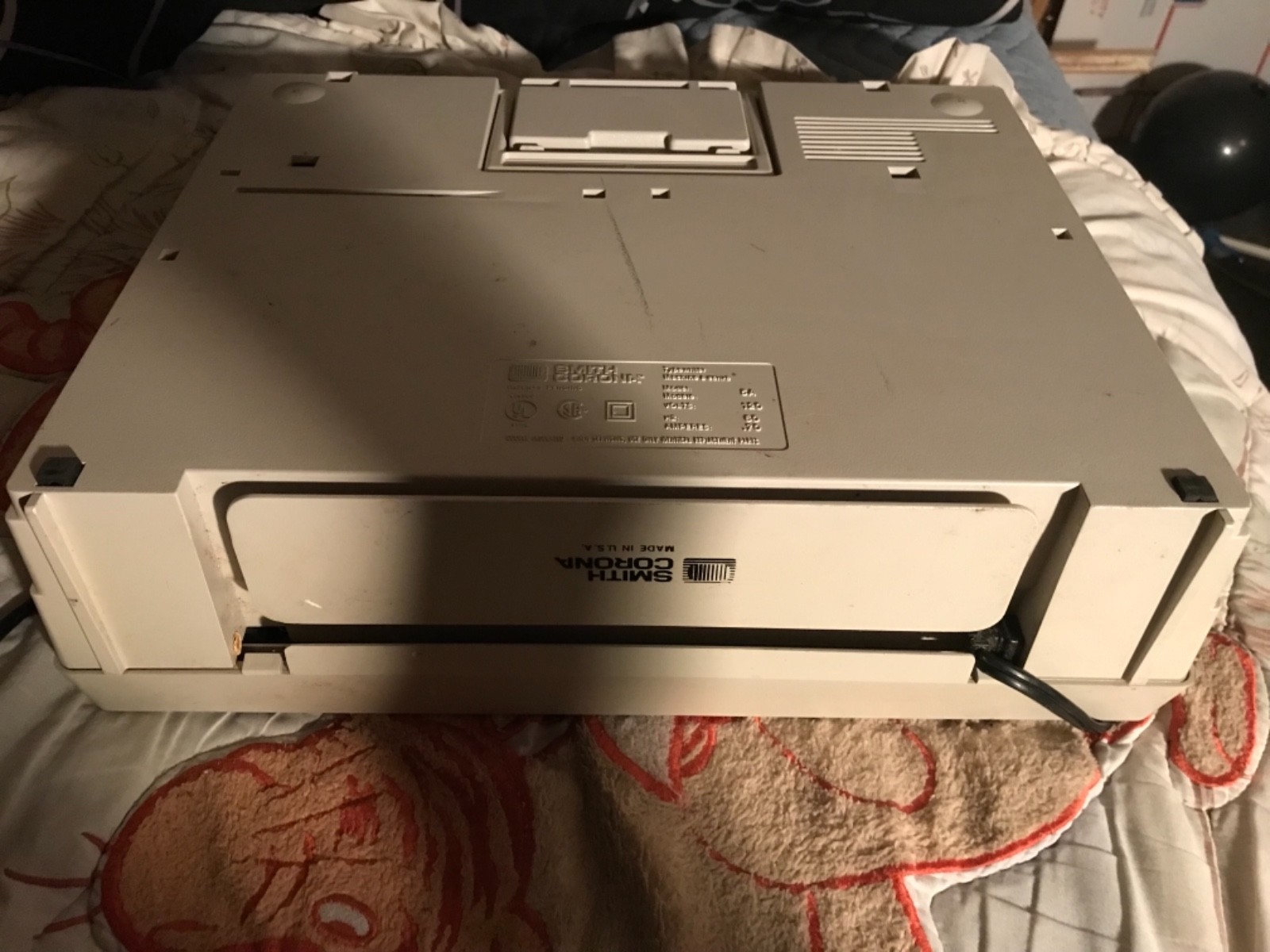 SMITH CORONA MARK XI SMART TYPEWRITER SPELL RIGHT DICTIONARY PROCESSOR COMPUTER