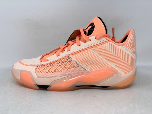 Air Jordan 38 Low 'Crimson Tint' Orange Sneakers, Size 6