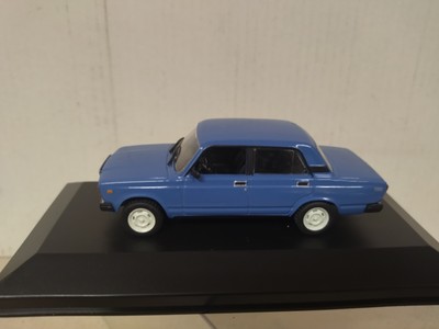 LADA RIVA/1500/VAZ-2107 1981 BLUE 1:43 DeAGOSTINI IXO BOX NO ORIGINAL