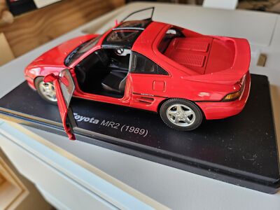 トヨタ MR2 [1989] 1/24 ミニカー ダイキャスト 1/24 MR2 1989 合金スポーツカーモデルグッズ静的
