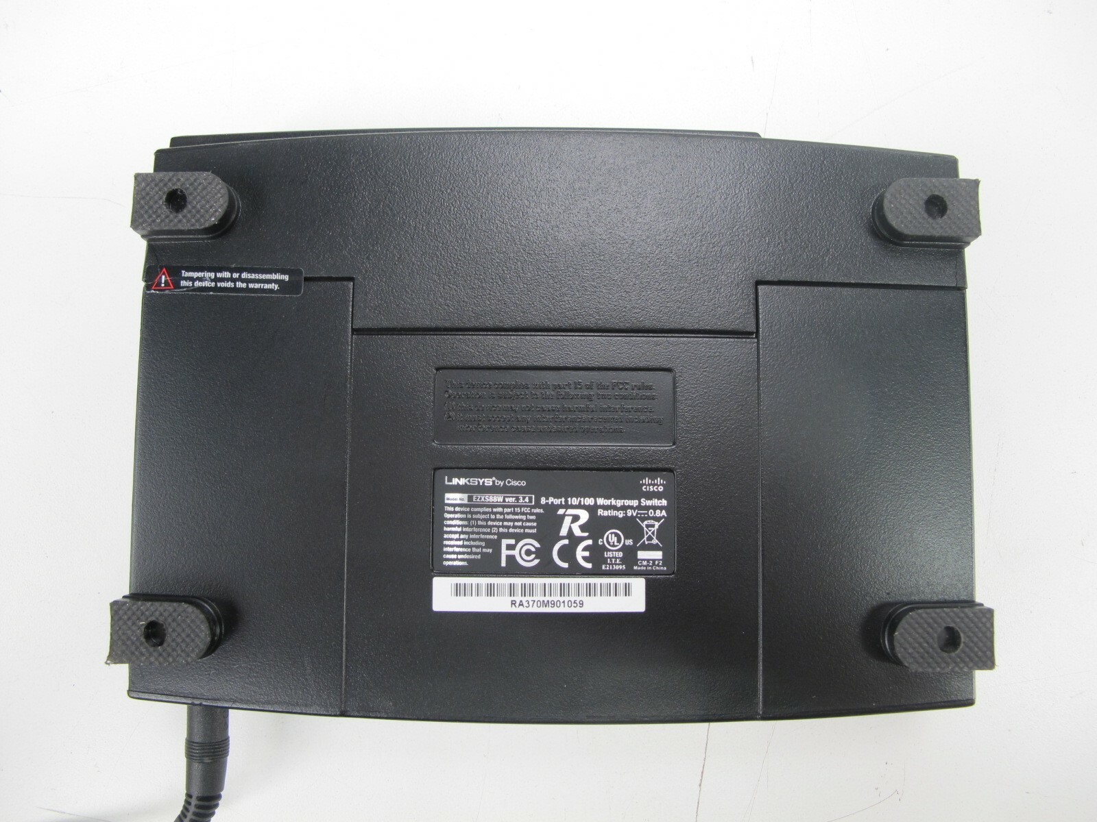 Cisco Linksys EZXS88W 8-Port Workgroup Switch | eBay
