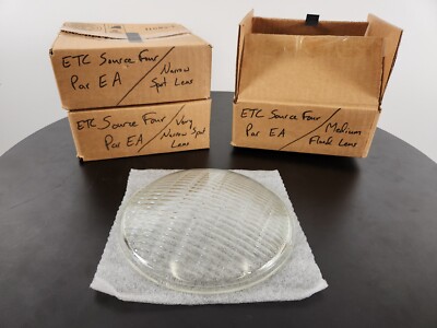 ETC Source Four Glass Lens NSP (Narrow Spot Lens) Lot Of 4