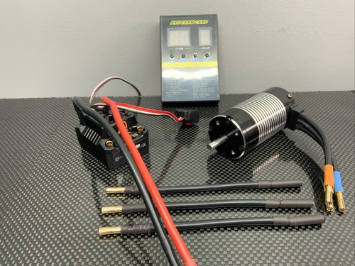 WP Max10 SCT 120A 3665 3800KV Brushless ESC Motor Combo For 1/10