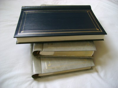 Three Matching high quality Vintage Photo Albums - MINT