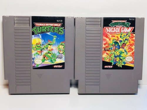 Nintendo Switch NES T.M.N.T I II III Teenage Mutant Ninja Turtles 1 & 2 TMNT NES Nintendo
