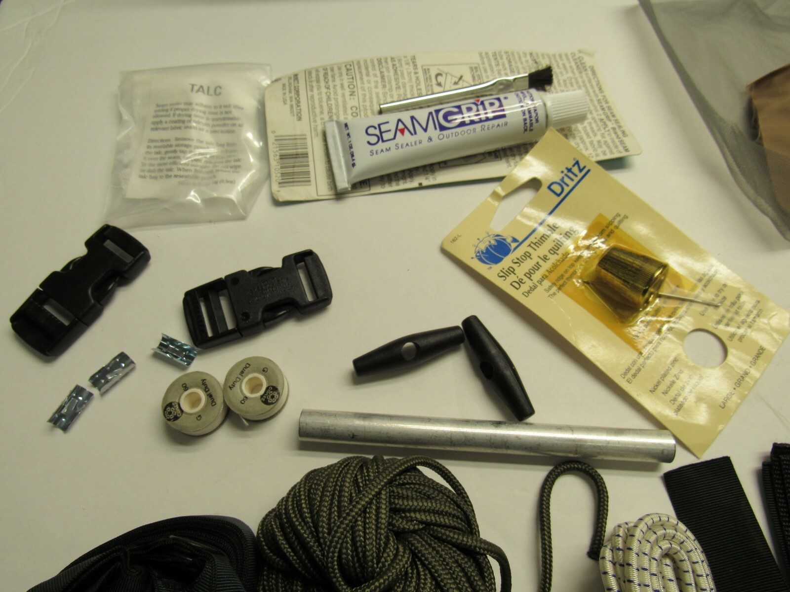 USMC Eureka Diamond Combat Tent Repair Kit Small Parts TCOP & 2 Man OD