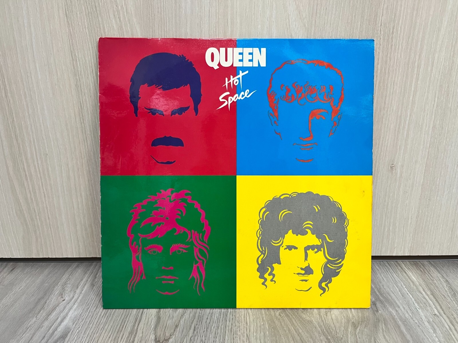 Queen Hot Space Vintage Vinyl Record Album STEREO SUPRAPHON