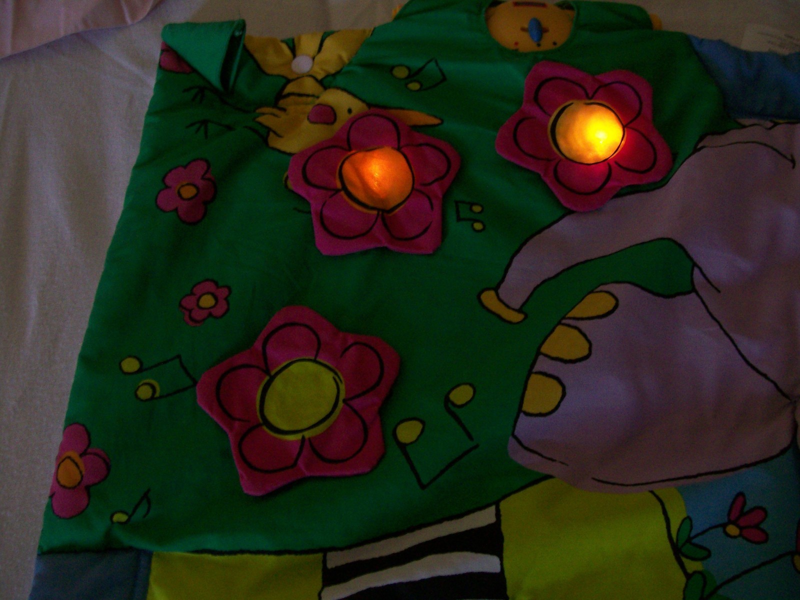 TINY LOVE Activity Play Blanket Infant Play Gym Mat Plays Music Flashing Lights