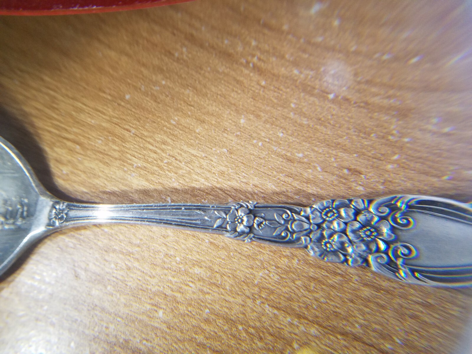 La Crosse, WI, Shepard Mfg. Co, Antique, Sterling Silver, Souvenir Spoon