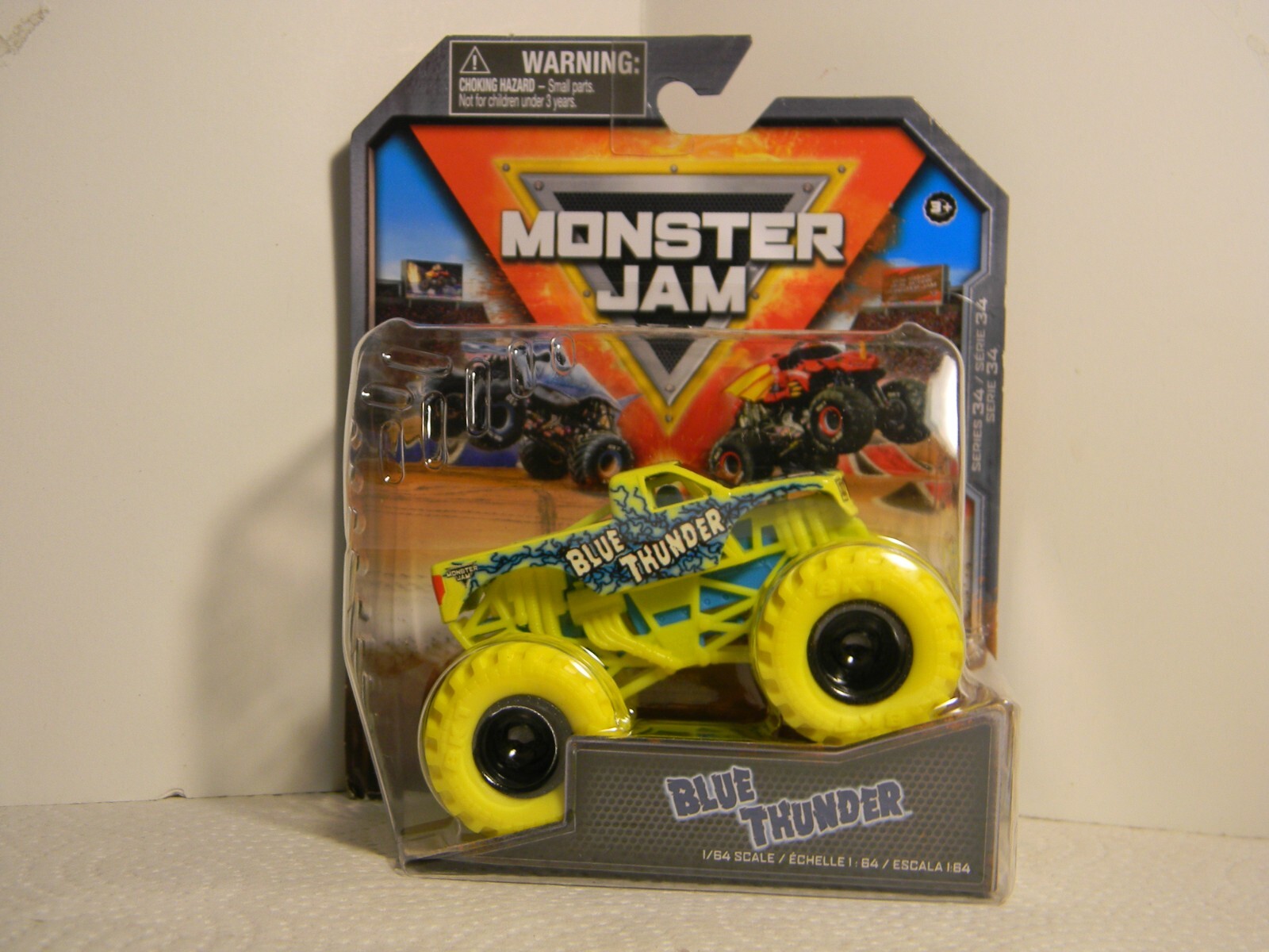 レア　JAG-TOY SUMMER TIME JUNCTION 2024 Monster Jam Series 34 1/64 Blue Thunder Over Charged