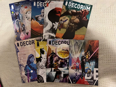 DECORUM 1-8! IMAGE MINISERIES! JONATHAN HICKMAN/MIKE HUDDLESTON!