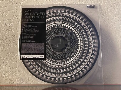 LIAM GALLAGHER - C MON YOU KNOW - ZOETROPE PICTURE DISC VINYL LP numbered