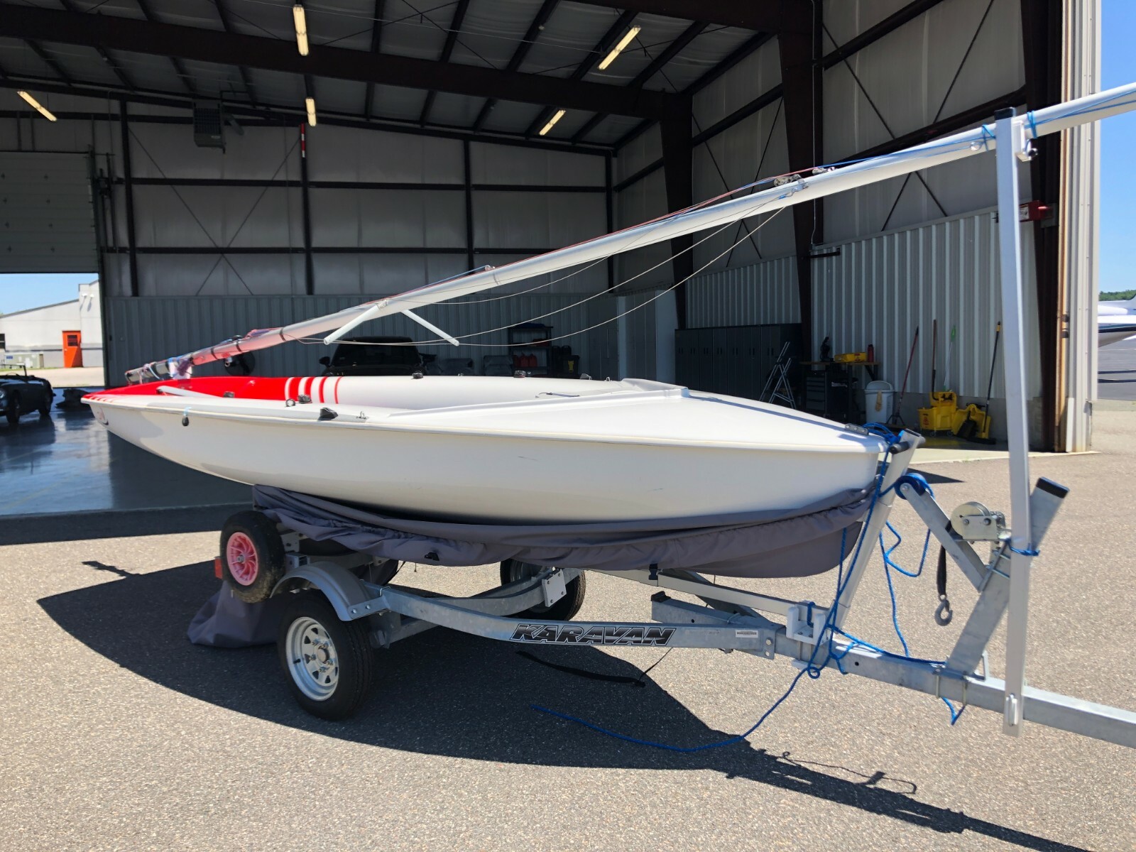 Newest Used Boat You Will Ever Find- Zim Club 420 Sailboat with Trailer
