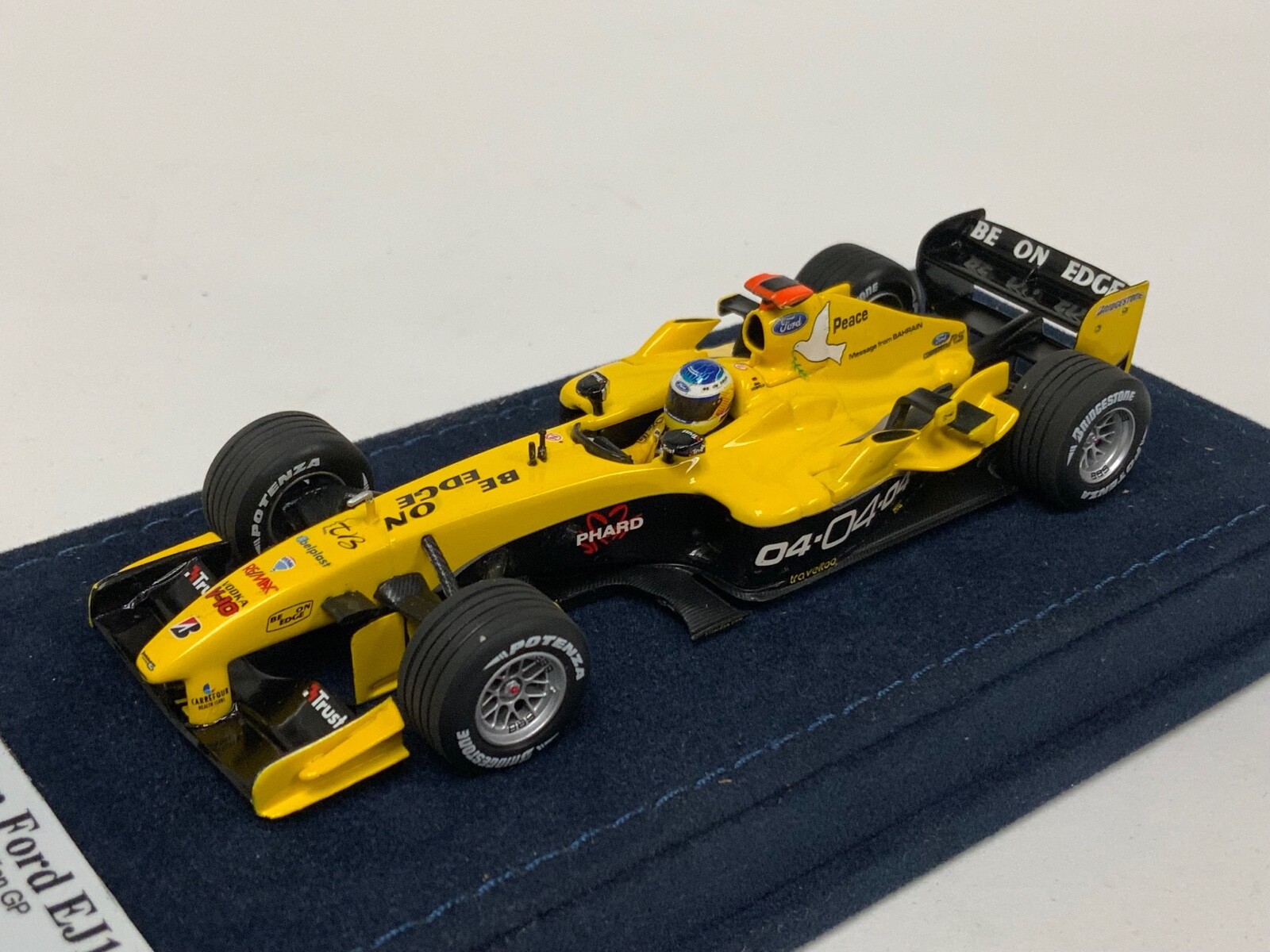 【ミニチャンプス　ジョーダン　フォード EJ14 2004年　1/18】 Limited Edition MINICHAMPS 1 18 JORDAN FORD EJ14 N. Mansell