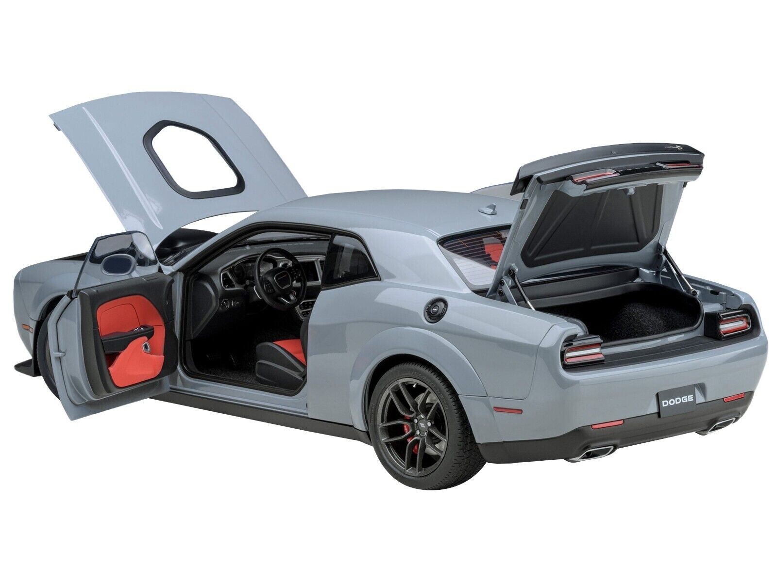 ジャンク 1/18Dodge Challenger 1/18 Dodge Challenger R/T Scat Pack Widebody Hellraisin 2022