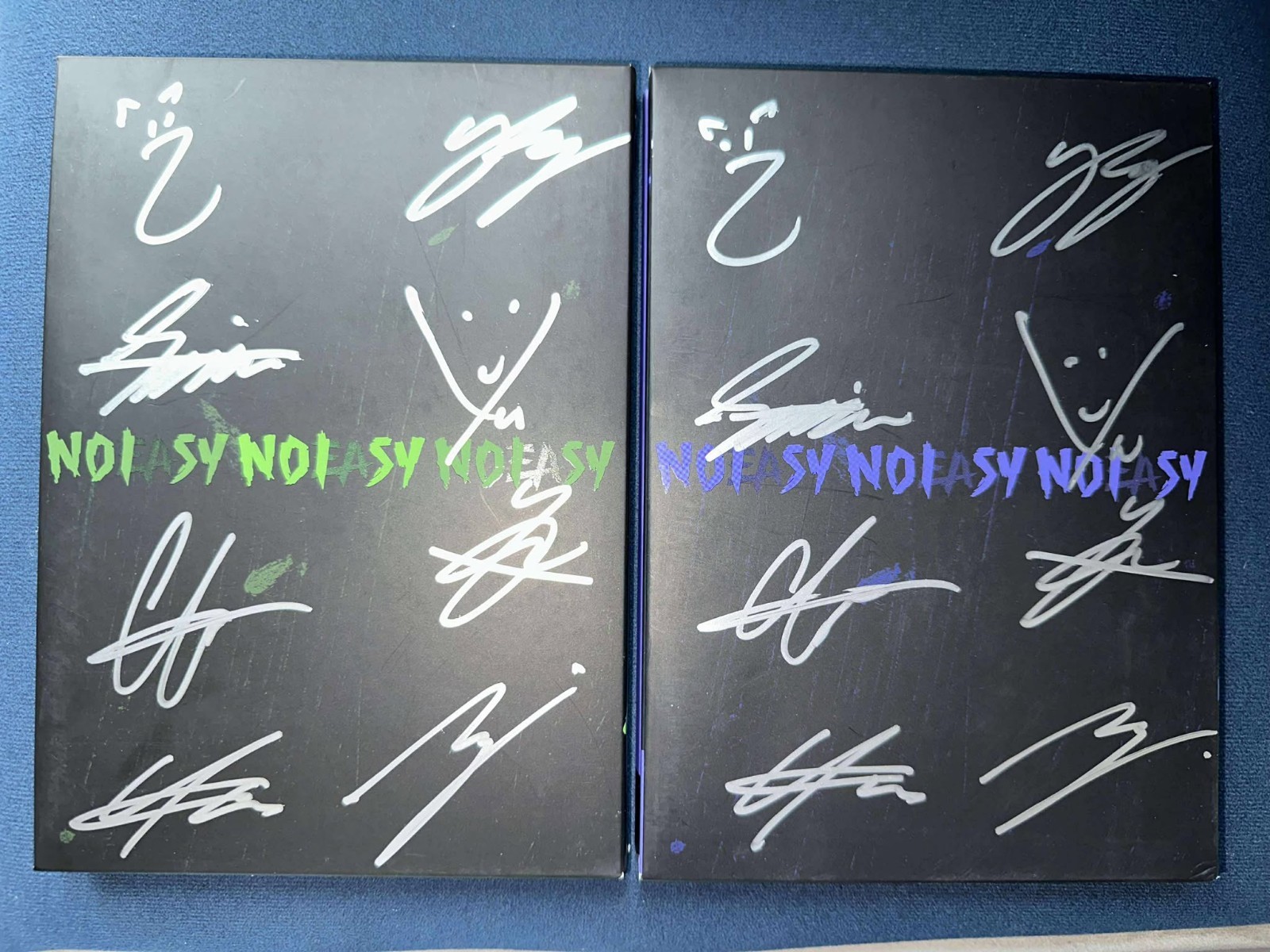 STRAY KIDS OFFICIAL YZY AUTOGRAPH SIGNED NOEASY ALBUM | eBay