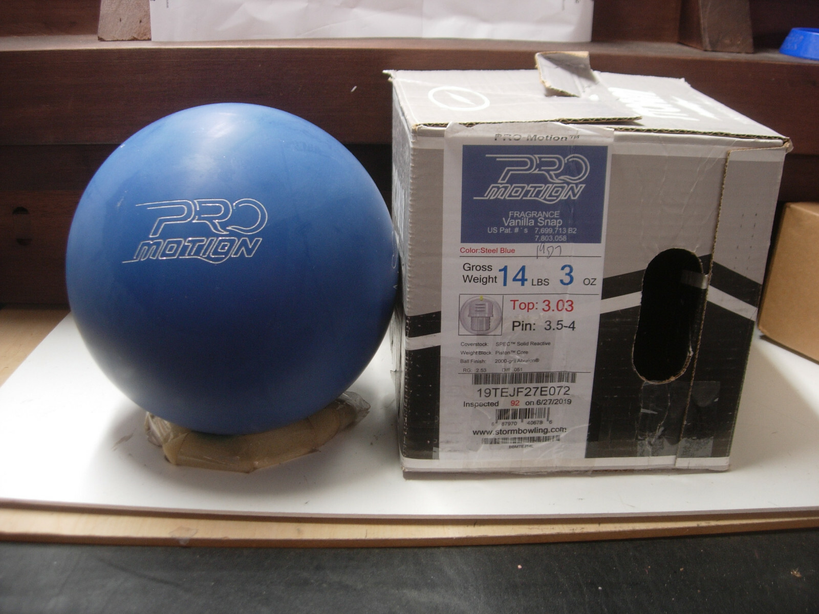 g4 BELMO 14# 3oz TW 3.03 NIB Storm 2019 PRO MOTION new