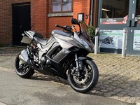 2014 Kawasaki Z1000SX sports touring motorcycle in Grey