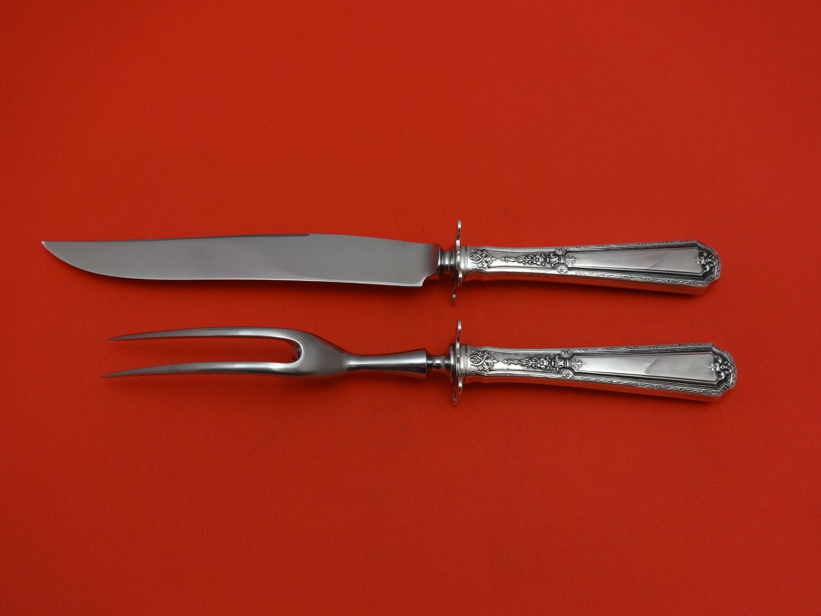 Louis XIV by Towle Sterling Silver Steak Carving Set 2pc (Knife & Fork
