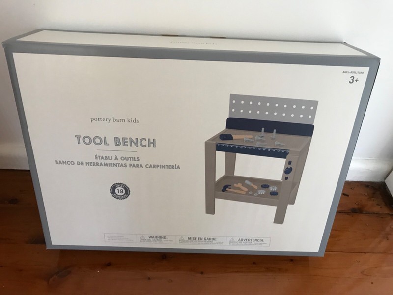 pottery barn kids tool bench
