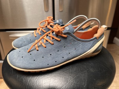 Ecco Biom Lite Blue Orange  Women s Shoe  37 US 6 6.5 Minimalist Walking Hiking