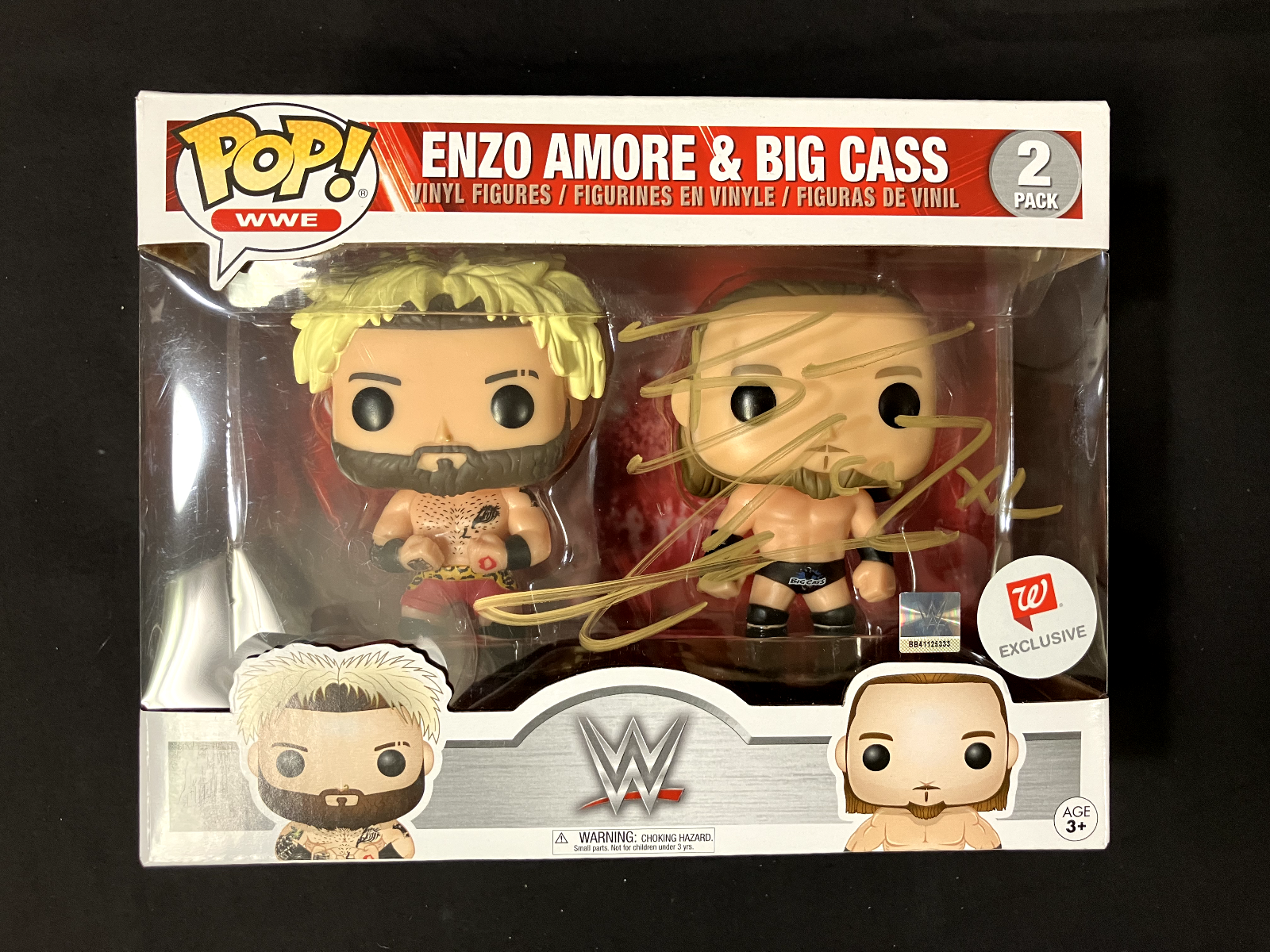 Funko Pop! - WWE: Enzo Amore \u0026 Big Cass 2-Pack Walgreens Exclusive Signed!  | eBay