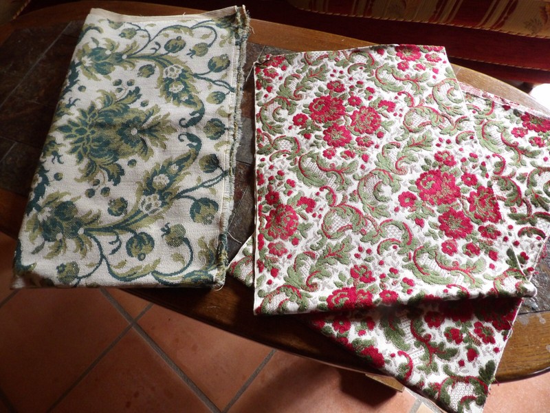 Ancien Tissu D'Ameublement,Style 