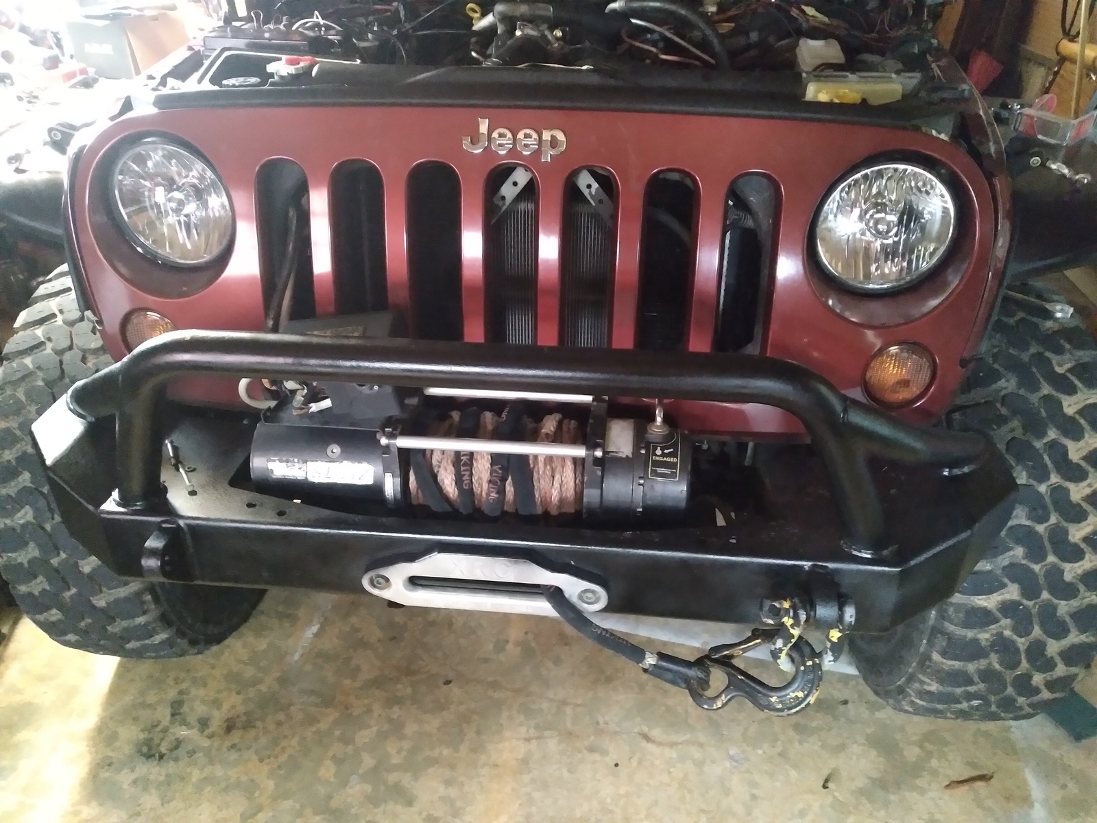 20072018 Jeep Wrangler JK Factory OEM Headlights Pair MOPAR W/ Bulb