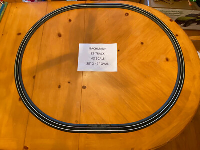 Bachmann HO Scale EZ-Track Complete Oval  38'' x 47'' New