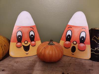 Candy Corn Johanna Parker Halloween Wood Cutout