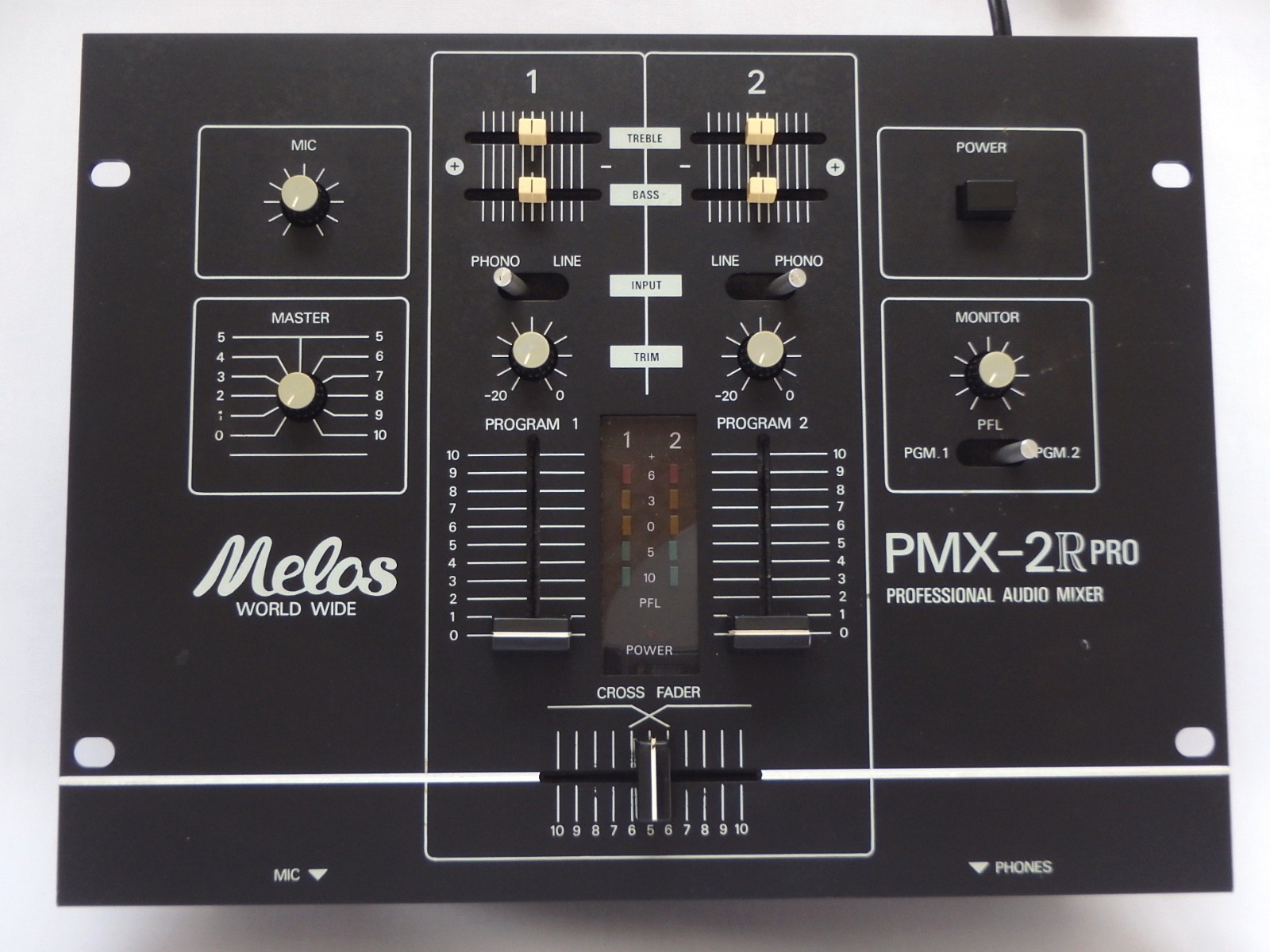 Melos PMX-2R(S) Pro Professional Audio Mixer DJ Battle Mixer Melos PMX-2R(S) Pro Professional Audio Mixer DJ Battle Mixer