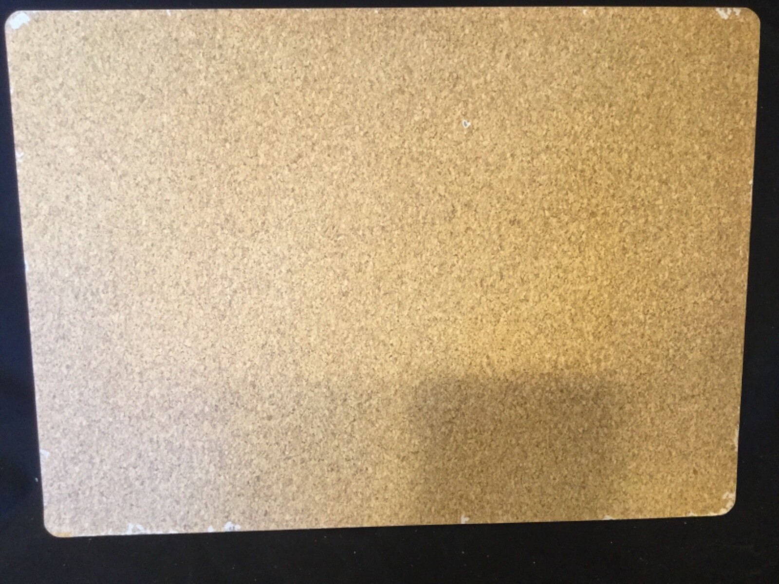 Vintage Set of 5 Placemats, Floral Design,Cork Back, 16” x 11.5”