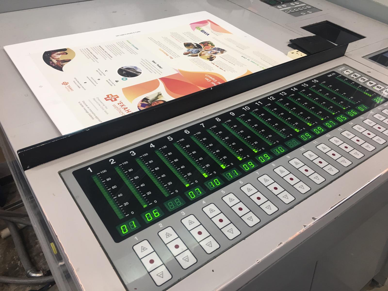 1999 RYOBI 525HX-D  WITH IN LINE COATER, IR DRYER