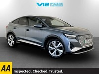 2022 Audi Q4 e-tron 40 S line Sportback 5dr Electric Auto 82kWh (204 ps) SUV Ele