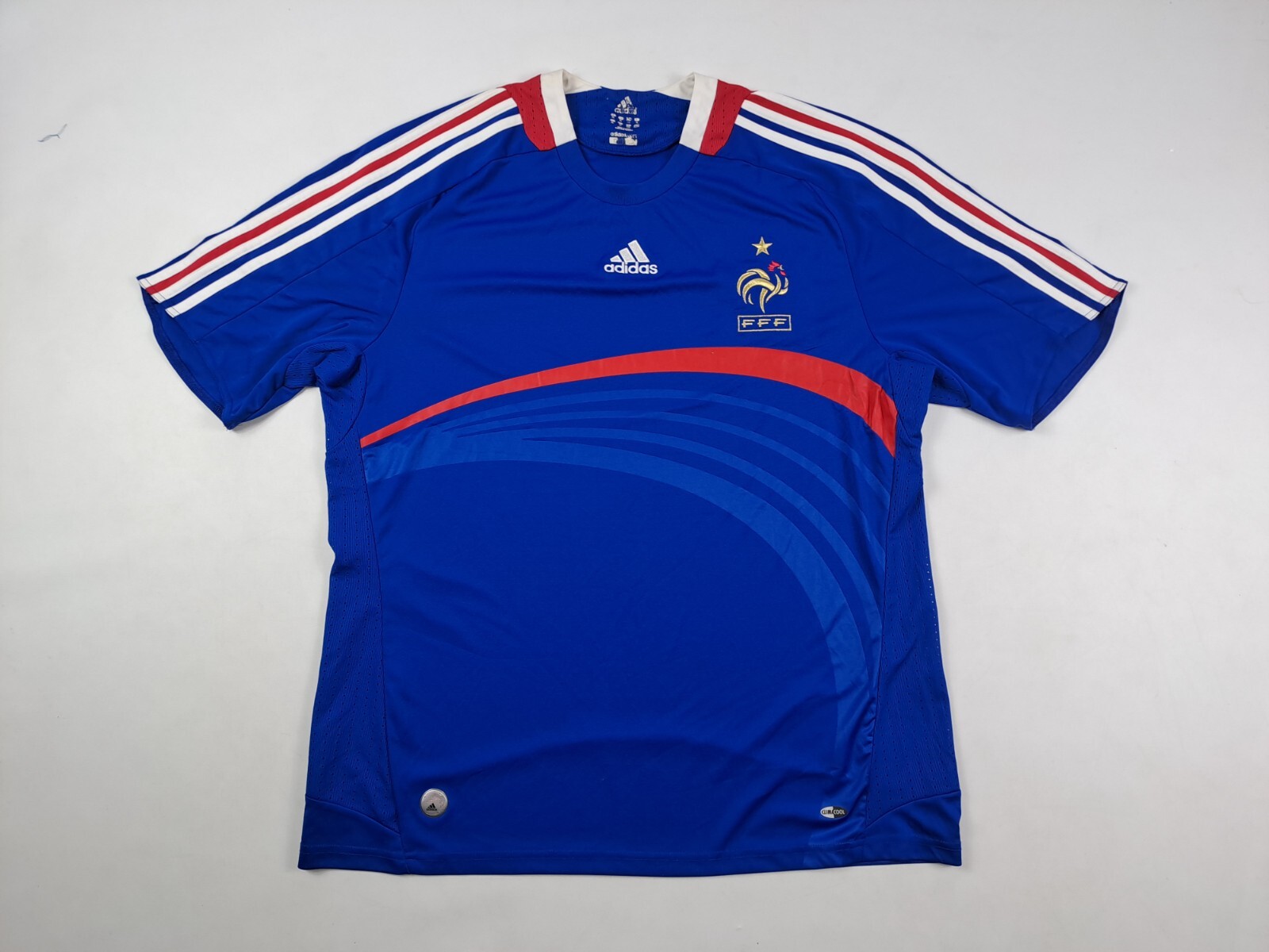 ウェア 2002 France Offical jersey France Soccer Jersey Football Shirt 100% Original Size S