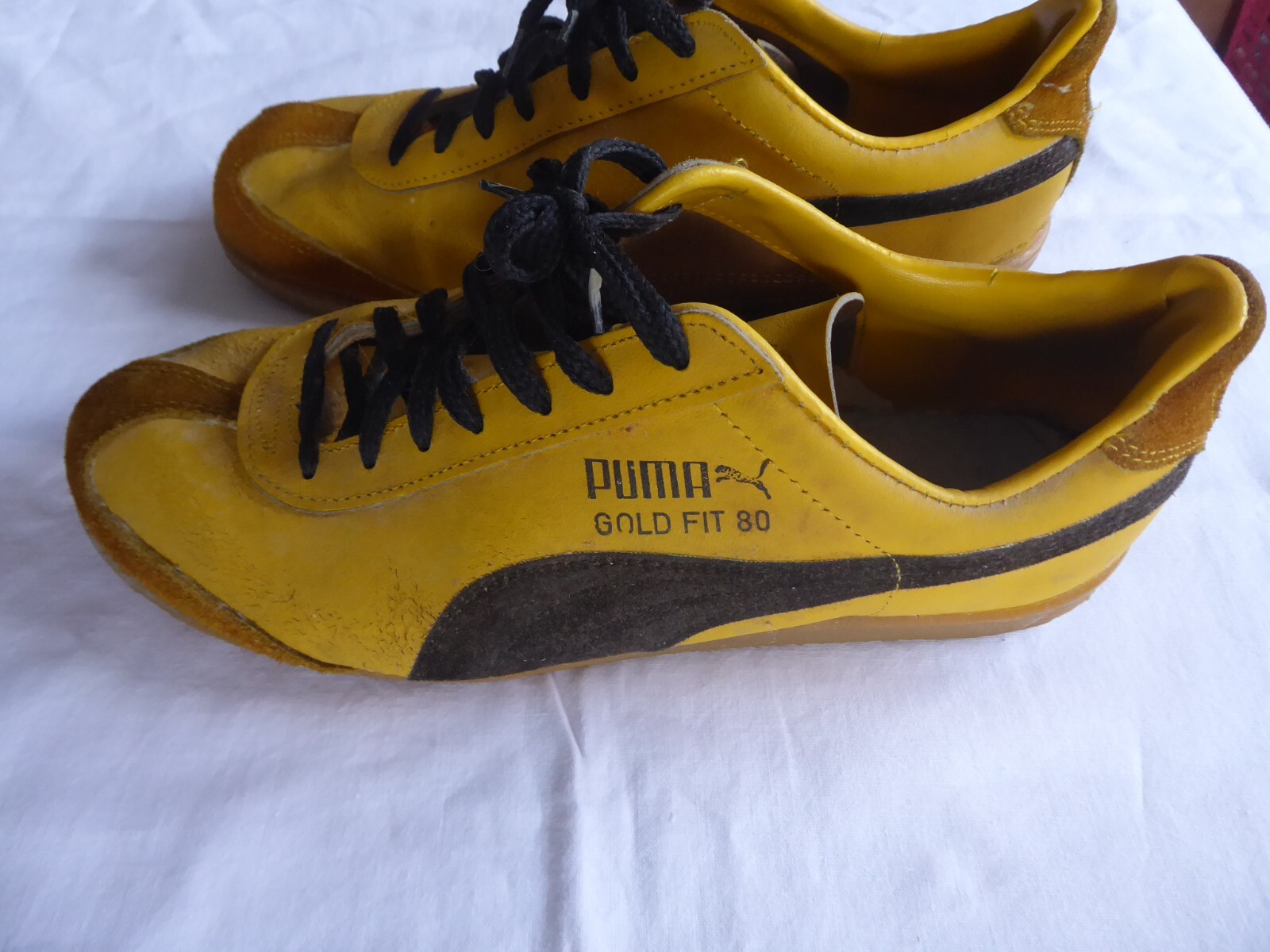 PUMA Gold Fit 80 - 70er Vintage Sneaker Turnschuh für PUMA Gold Fit 80 - 70er Vintage Sneaker Turnschuh für