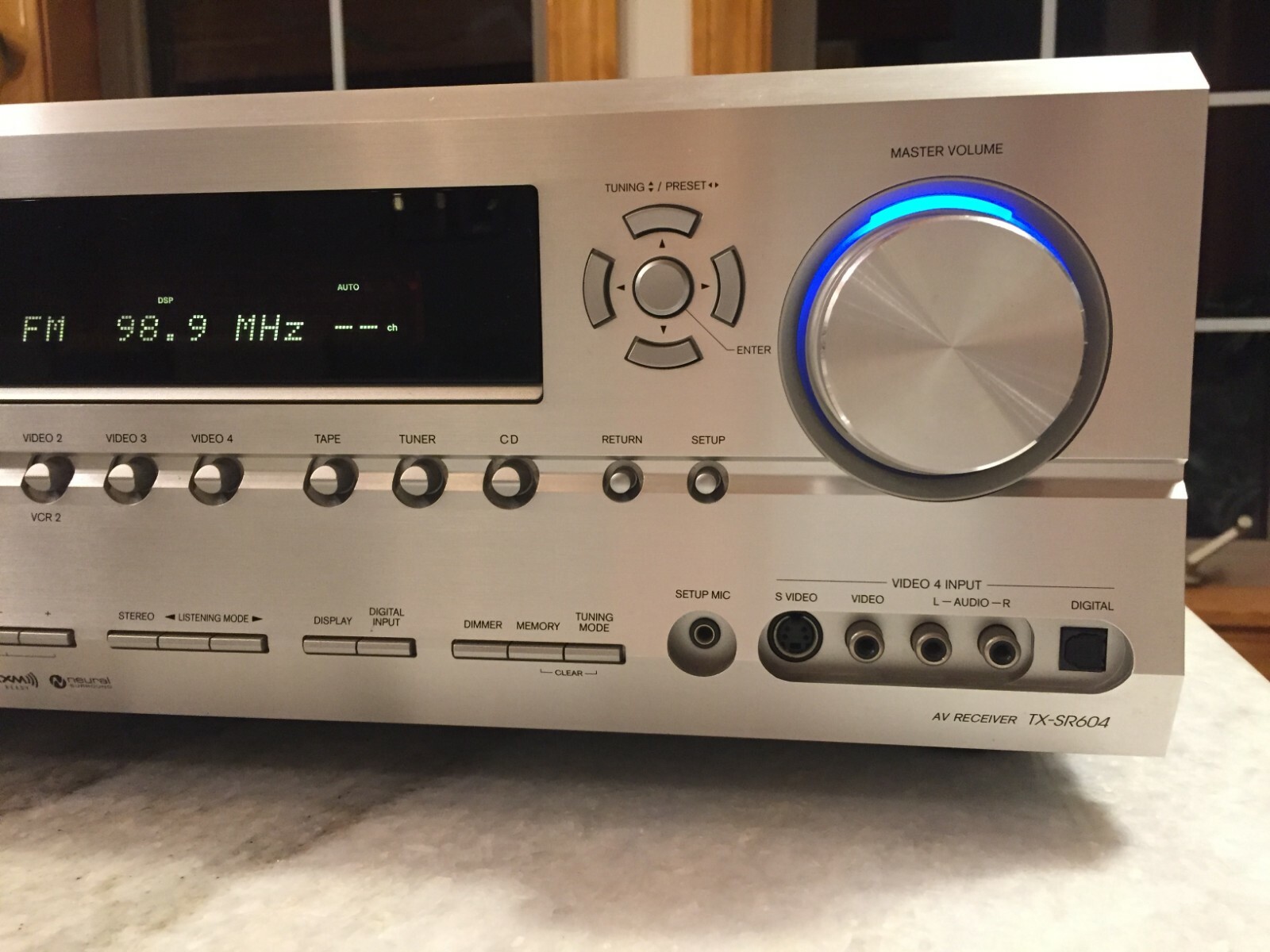 Onkyo 7.1 Surround Sound Stereo Receiver TX-SR604 110 Watts Per/Chan HDMI TESTED