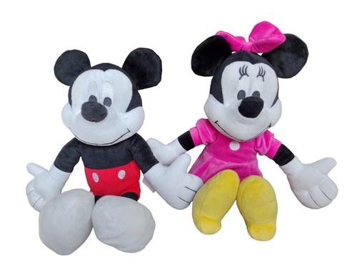 ぬいぐるみ Minnie mouse AND Teddy Teddy of Disney Disney Oeko Tex Mickey Minnie Mouse Plush Lot White Face
