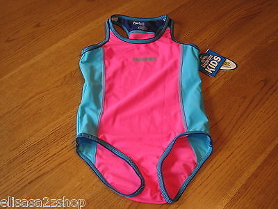 Coppertone Kids Pro Tex uva/upf50+ girls 1 piece swim suit Bat...