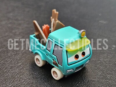 DISNEY PIXAR CARS DIE CAST MINI RACERS NORIYUKI MECHANIC 2023 #38 FREE SHIP $15+