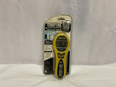 Strait-Line Sonic Laser Tape measure in Lengh, square and cubic ft. Point&shoot.