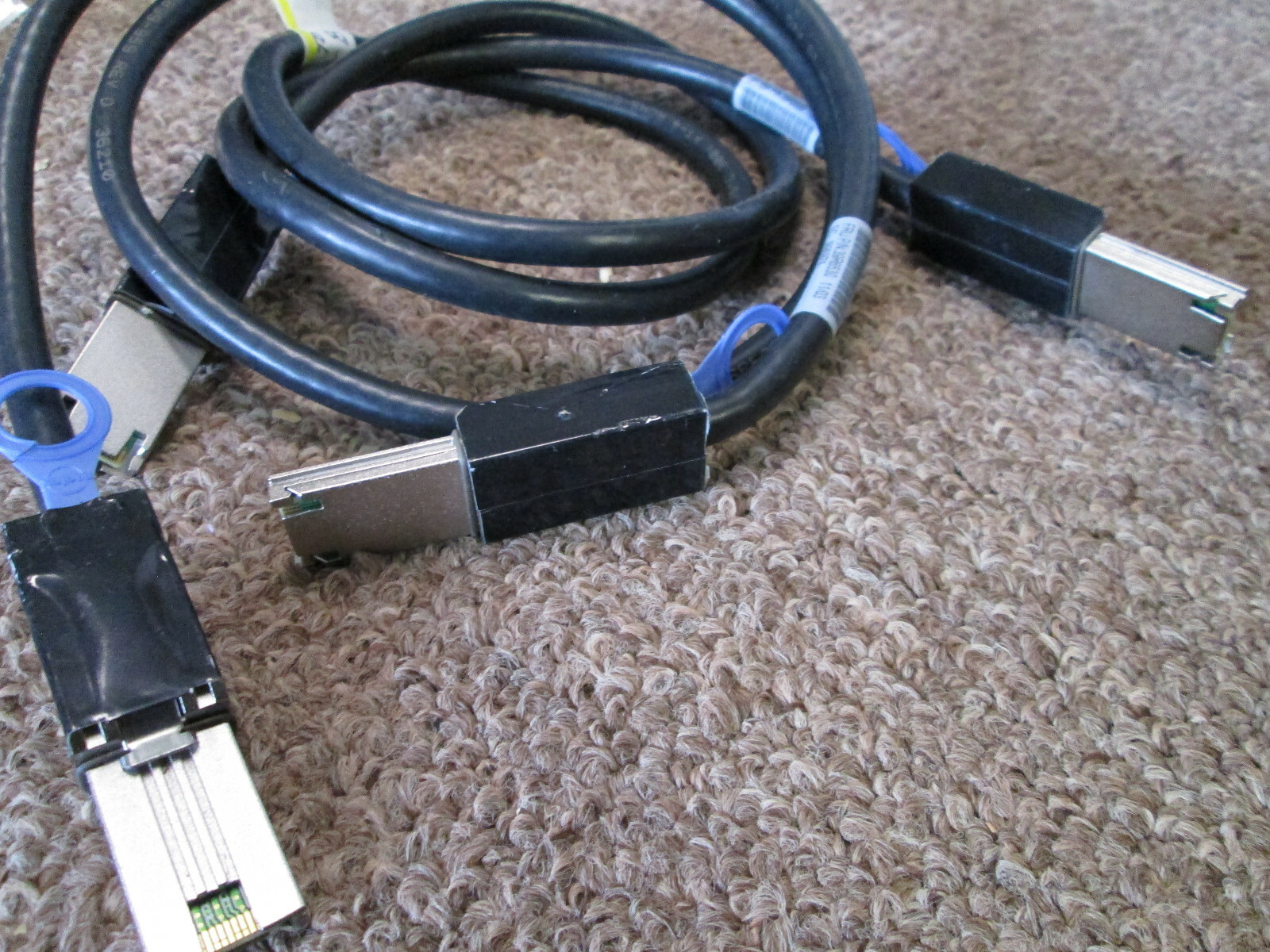 LOT of TWO  IBM 39R6530 External Mini SAS Cable 39R6589